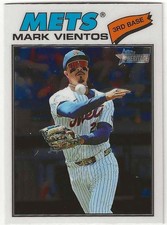 2026 Topps Heritage MARK VIENTOS Insert CHROME Parallel Card METS