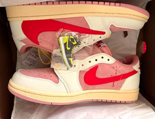 Jordan 1 Low OG Pink/White/Red Colorblock Low...