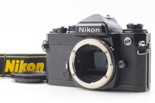 New Light Seal Almost MINT Nikon FE Black SLR Film Camera Body w/Strap JAPAN