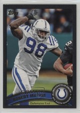 2011 Topps Black 4/55 Robert Mathis #26 7p8