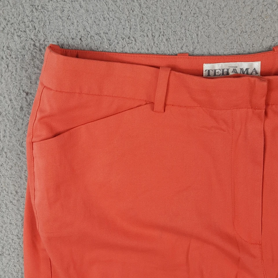 Pantalones Cortos Chinos de Golf Y2K Preppy Para Mujer Talla 16 34" Bolsillos en la Cintura Atléticos De Colección Foto 2 de 4