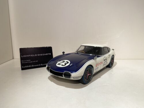 AUTOART 1:18 TOYOTA 2000 GT SCCA 1968 #23 86815 "POP UP HEADLIGHTS" VERY RARE - Picture 1 of 23