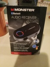 Monster Bluetooth Auxiliary Audio Receiver with Voice Control Hands Free