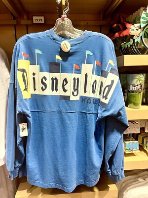 Disney 2024 Disneyland Hotel Marquee Blue Adult Spirit Jersey XS