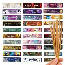 Image of Incense Sticks Soul Sticks 180g 12 Pack Hand-Rolled Masala Natural