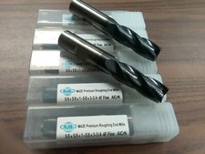 5/8" M42 cobalt roughing end mills AlCrN coated 5pc Fine Pitch-new
