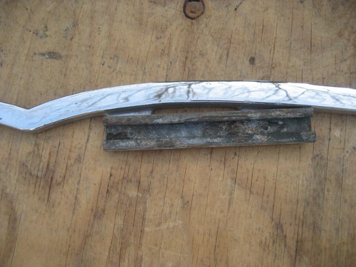 1955 1956 1957 CHEVY RIGHT REAR PASSENGER SIDE QUARTER WINDOW FRAME-2/DOOR HT - Foto 19 di 24