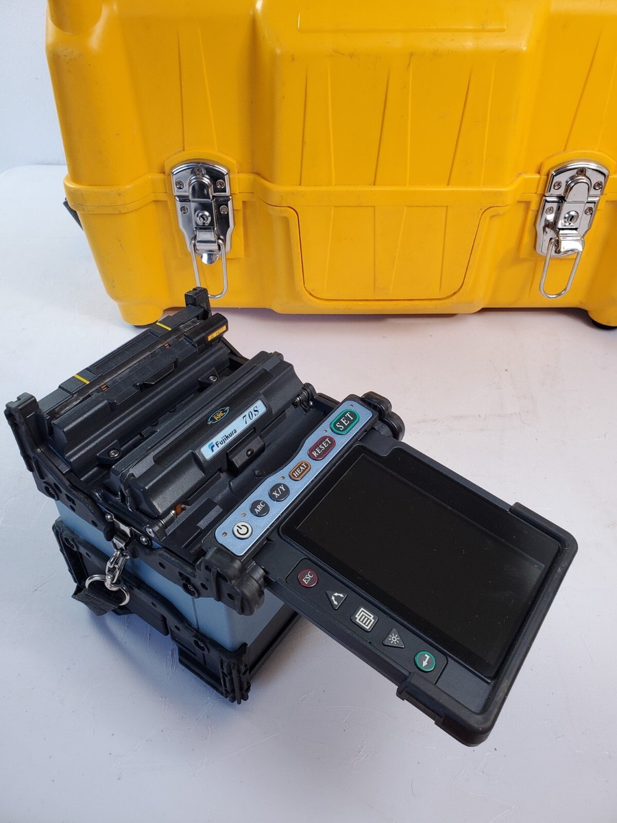 Fujikura FSM-70S fiber optic Fusion Splicer complete kit 13247 arc