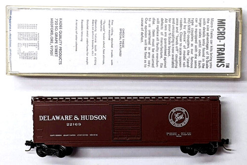 MTL Micro-Trains 31463 31070 Delaware & Hudson D&H 22169 50 pies vagón copia I | Zustand: New