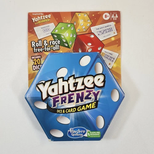 Yahtzee Frenzy Dice & Card Game Hasbro Gaming Buddies New NIP NIB