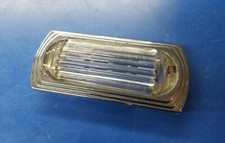 Lente de vidrio con luz interior domo Dodge Mopar Desoto 1946-1952 vintage con bisel