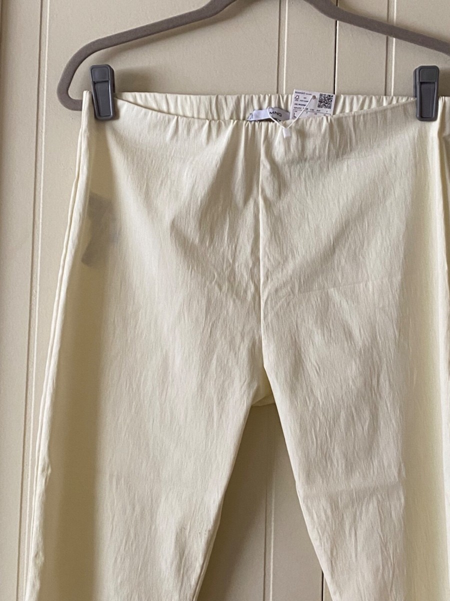 Capri leggins, light color, size L by