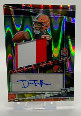 2023 Spectra RPA Dorian Thompson-Robinson #210 Super Nova /70 Browns DTR