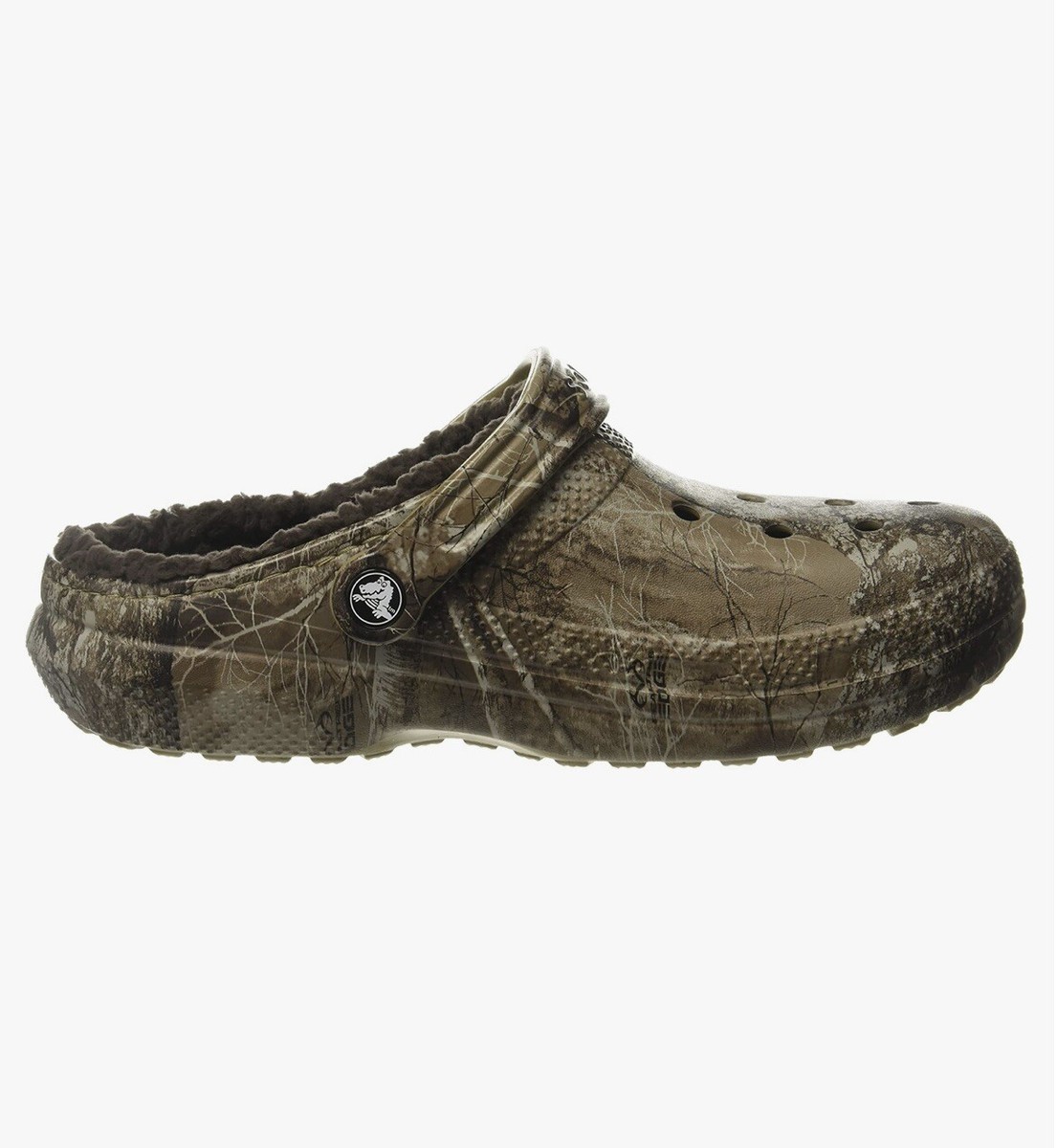 Crocs unisex-adult Classic Lined Clog Camo, Size 8Men/6Women  display picture 1