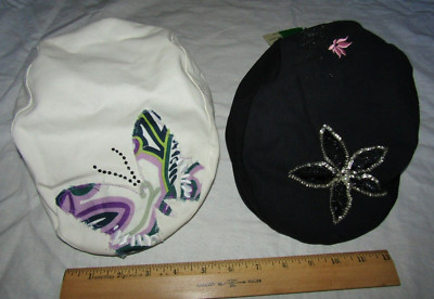 NOP New York NY Girls Teen Hat Lot VTG Sample cloth RARE Cap New NOS