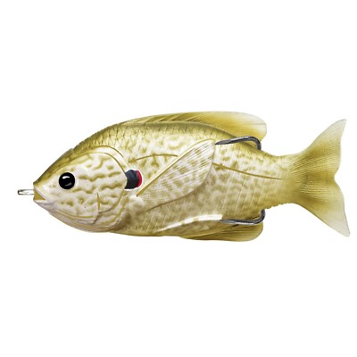 RARE Live Target (SFH75T553) Hollow Body Sunfish - Pearl/Olive Pumpkinseed