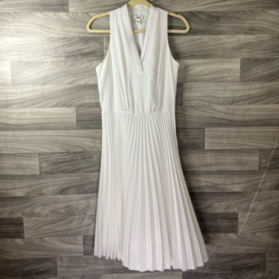 cato white dress lined Summer Dress- Flowy Womens Size XL Balloon sleeves Square neck breathable woven fabric keeps children comfortable on warm days while holding shape for special occasions or everyday wear Cato Fashions | Cato Belted