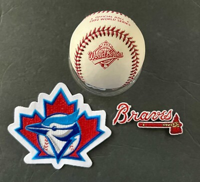 Rawlings 1992 WORLD SERIES OFFICIAL MLB BASEBALL - Blue Jays vs Braves
