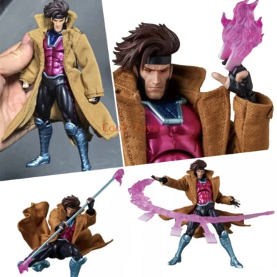 New STOCK NOW MAFEX No.131 X-Men Gambit Comic Ver. Action Figure CT Toys Gift