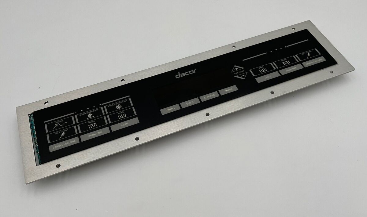 Dacor Double Oven Control Panel/Bezel/Membrane 62683B DE81