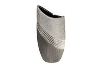 "Halbmondvase \"Bridgetown\", Keramik, Deko-Vase, Lochvase, Ca. 15 X 30 Cm"