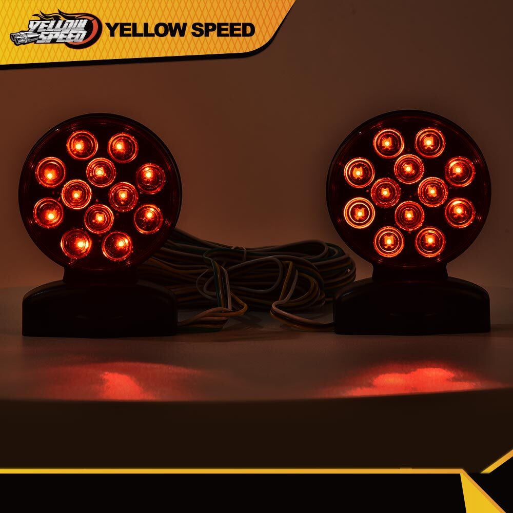 LED Towing Light 12v Tow Trailer Lights Brake Tail Signal 12