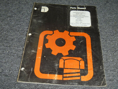 Dresser International DT-239 Diesel Engine TD-8E Paydozer Parts Catalog Manual