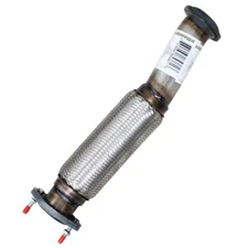 Stainless Steel Front Int' Exhaust Pipe w/ Flex fits: 1999-2009 Saab 9-5 2.3L