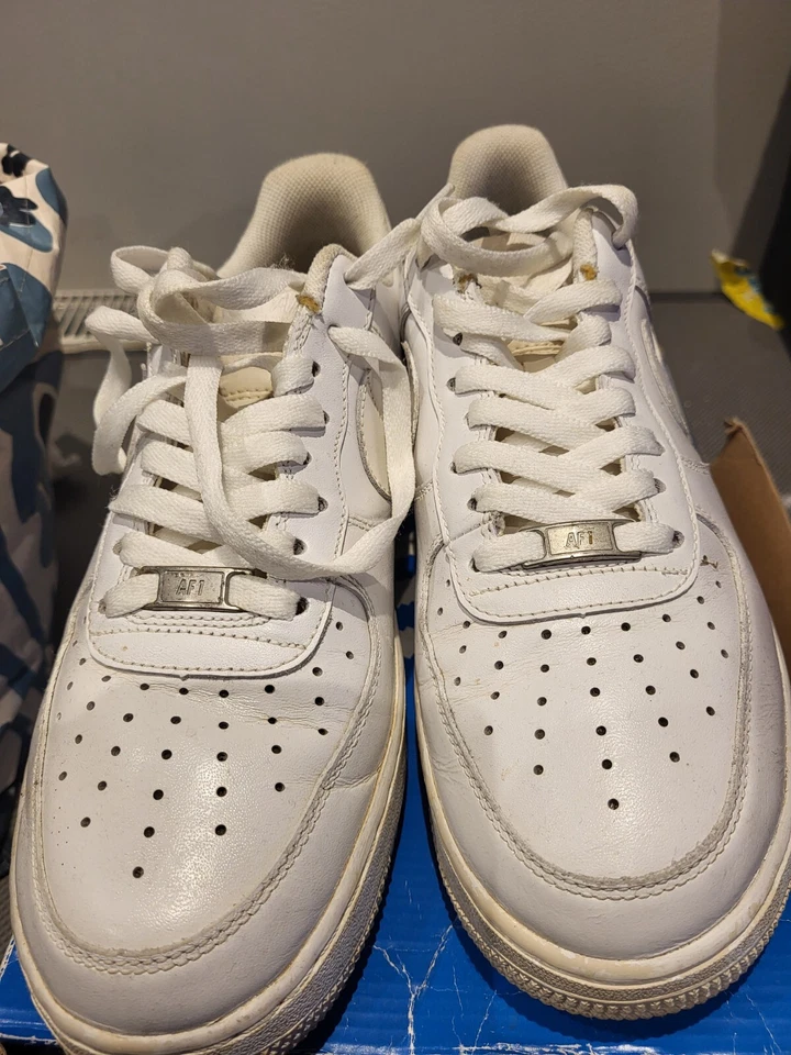 Size 9.5 - Nike Air Force 1 '07 Low Triple White, photo 1 of 5