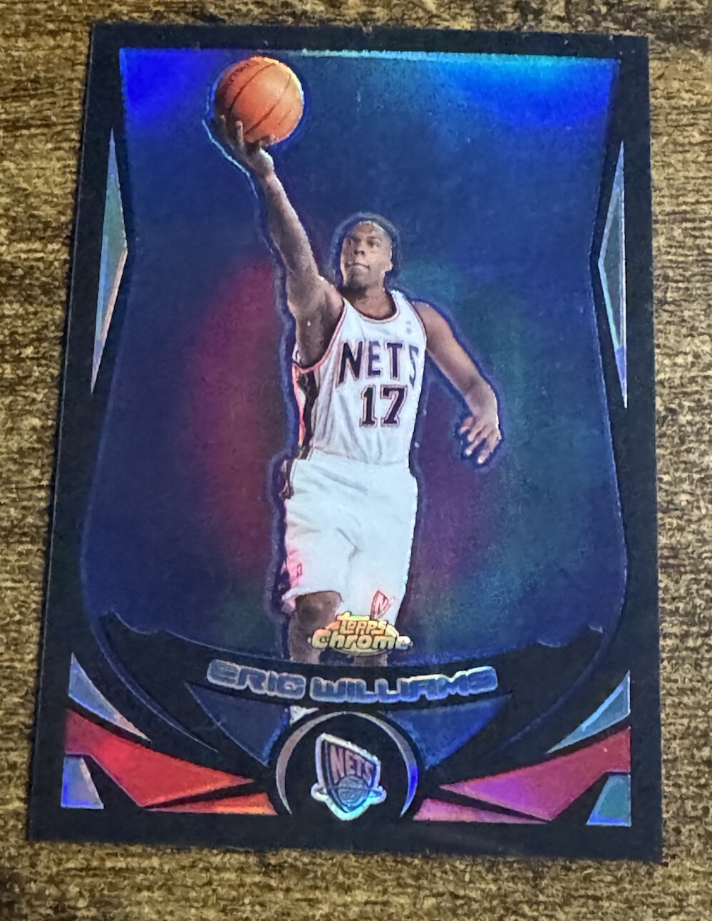 2004-05 Topps Chrome Refractors Black Basketball #160 Eric Williams /500 SP