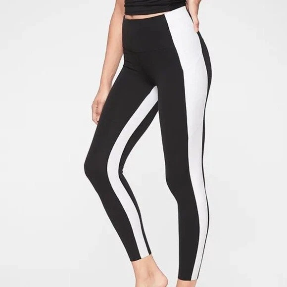 athleta yin 7/8 tight powervita preowned leggings
