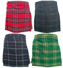Scottish Highland Kids Tartan Kilt  Traditional Plaid Children's Age: 1- 12 Year