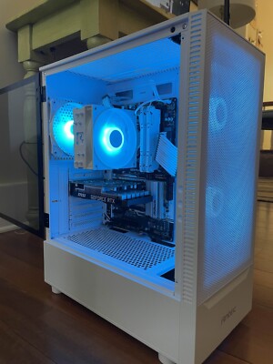 White Gaming Computer Nvidia, intel, 16 gigs of ram, 1 terabite of storage