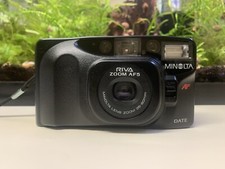 Minolta Riva Zoom AF5 35mm Film Camera Point and Shoot Film Camera