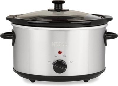 SC-4-25, Slow Cooker, 4 Quart, Silver
