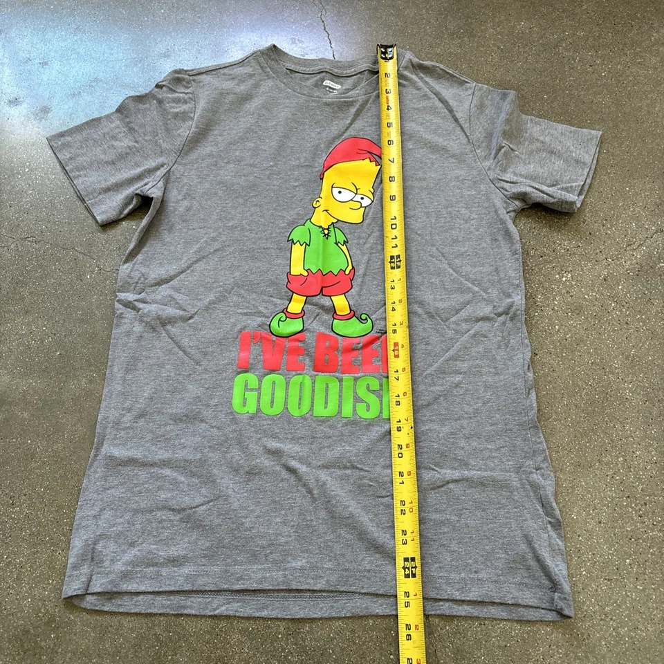 Bart Simpson Navidad Camiseta Juvenil Talla XL (14-16) Foto 4 de 4