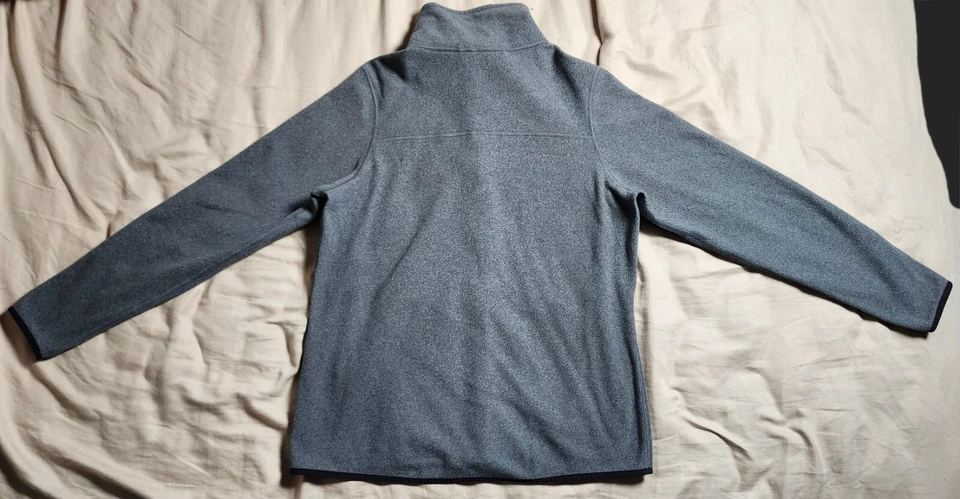 Chaqueta polar gris cooperativa REI para mujer talla XL cremallera completa Foto 4 de 4