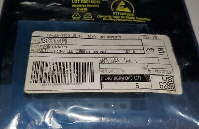 5pc NEW Texas Instruments  LM3466TA/NOPB ACTIVE MultiString LED current balancer