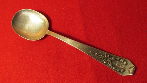 Gorham Sterling Wreath Sugar Spoon