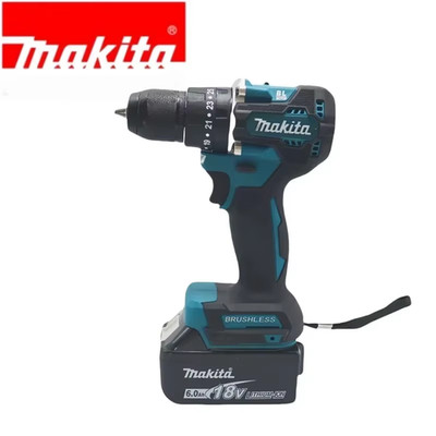 DDF487 18V Screwdriver Brushless Electric Drill Impact Drill Of Decoration Team 