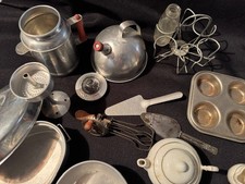 Vintage Children  s Kitchen Toys 25 Lot