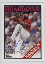 2023 Topps Update 1988 Topps Baseball Auto Xzavion Curry #88BA-XC Auto 1dg3
