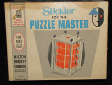Stickler For The Puzzle Master Milton Puzzle Toy, Complete 1962
