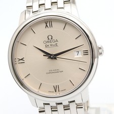 OMEGA De Ville Prestige Co-Axial Wrist Watch Automatic winding SS NEW mens 3