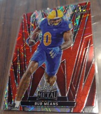 2024 Leaf Metal #118 Bub Means True 1/1 Pittsburgh Panthers New Orleans Saints 