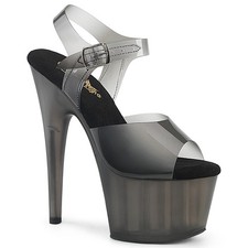 Pleaser 7" Platform Ankle Strap Sandal Exotic Dance Heels Adore-708N-T
