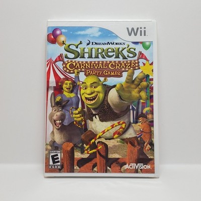 Shrek's Carnival Craze Party Games (Nintendo Wii, 2008) BRAND NEW/FACTORY SEALED