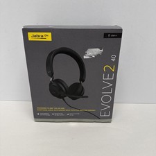 Jabra Evolve2 40 Stereo Headset UC, USB-A - Black