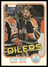 1981-82 O-Pee-Chee #124 Stan Weir Edmonton Oilers