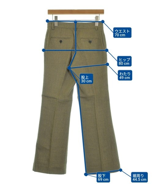 FRAMeWORK Pants (Other) BeigexBrownxBlacketc.(Che… - image 6